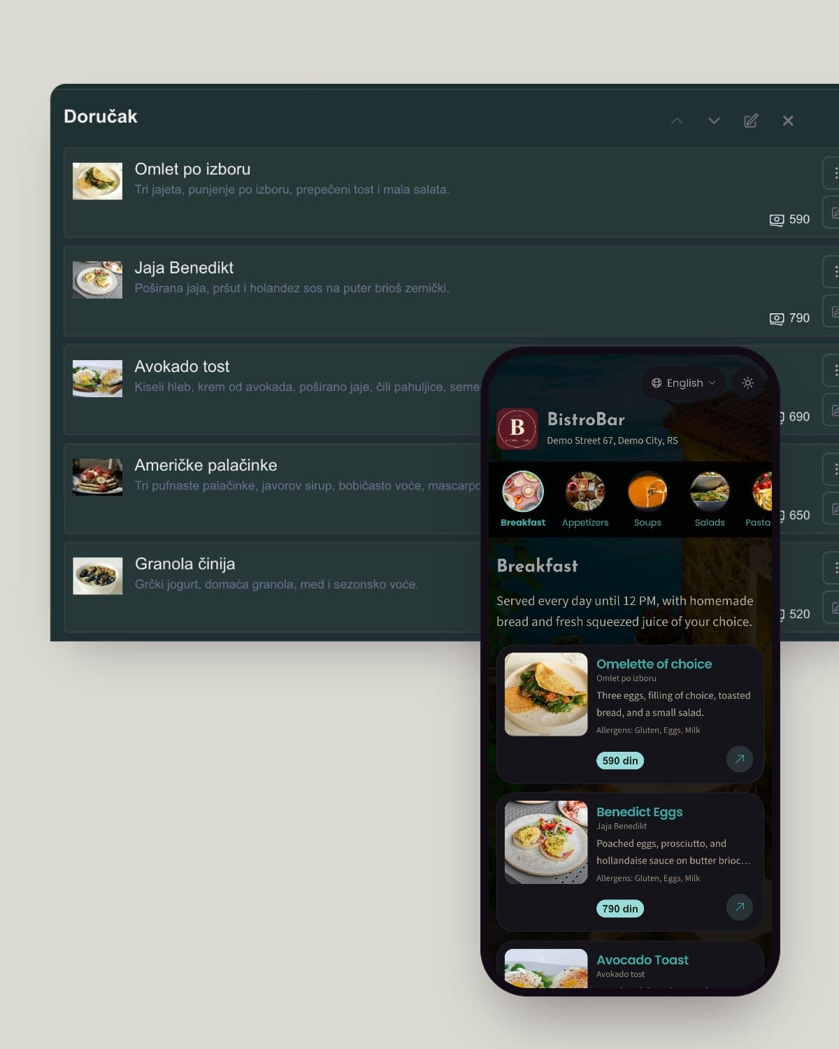 From printed to digital menu in a minute with AI OCR
